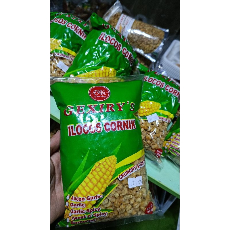 Gexiry's Ilocos Cornik New Packaging Ilocos Crunchy chichacorn | Shopee ...