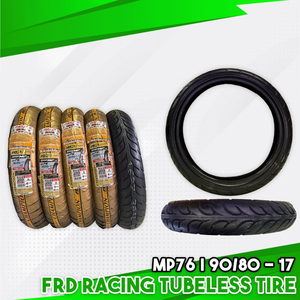 FDR MP76 RACING TUBELESS TIRE 90/80-17 PER PIECE | Shopee Philippines