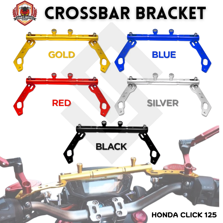 HONDA CLICK 125 Full Aluminum Alloy Multi Crossbar Bracket Set for ...