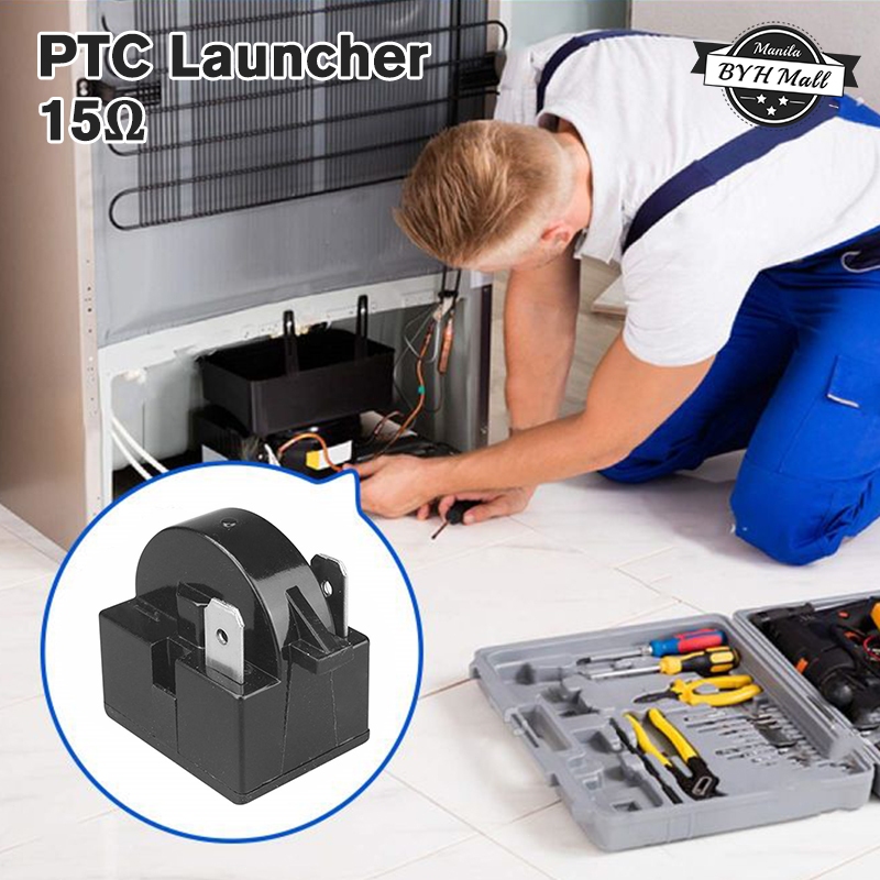 Refrigerator PTC Starter Plastic Relays 2 Pin 1 Pin Compressor Overload ...
