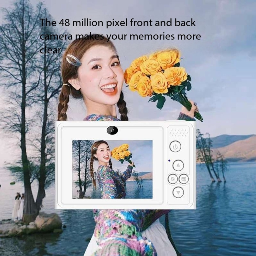 Kids Digital Camera Built-in Flash HD Photography Smart Mini Cameras ...
