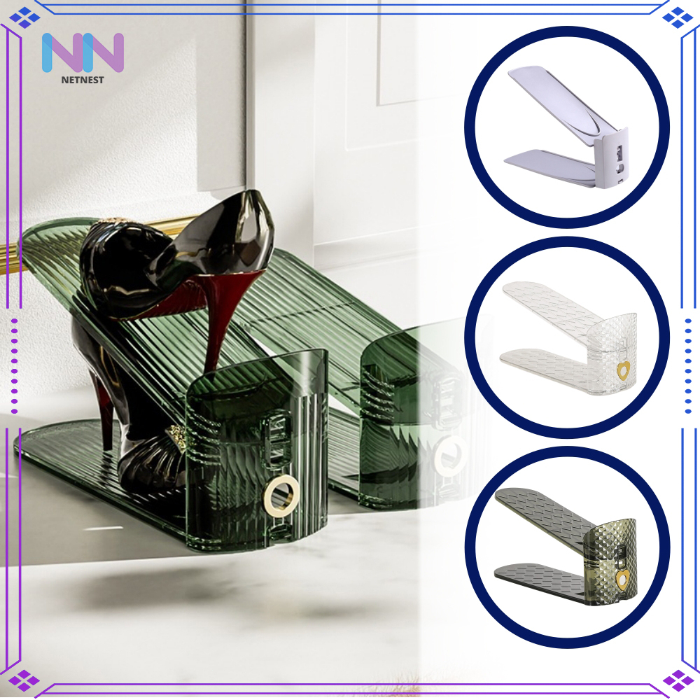 Adjustable Shoe Rack Simple Shoe Rack Organizer Space Saving Shoe Rack ...