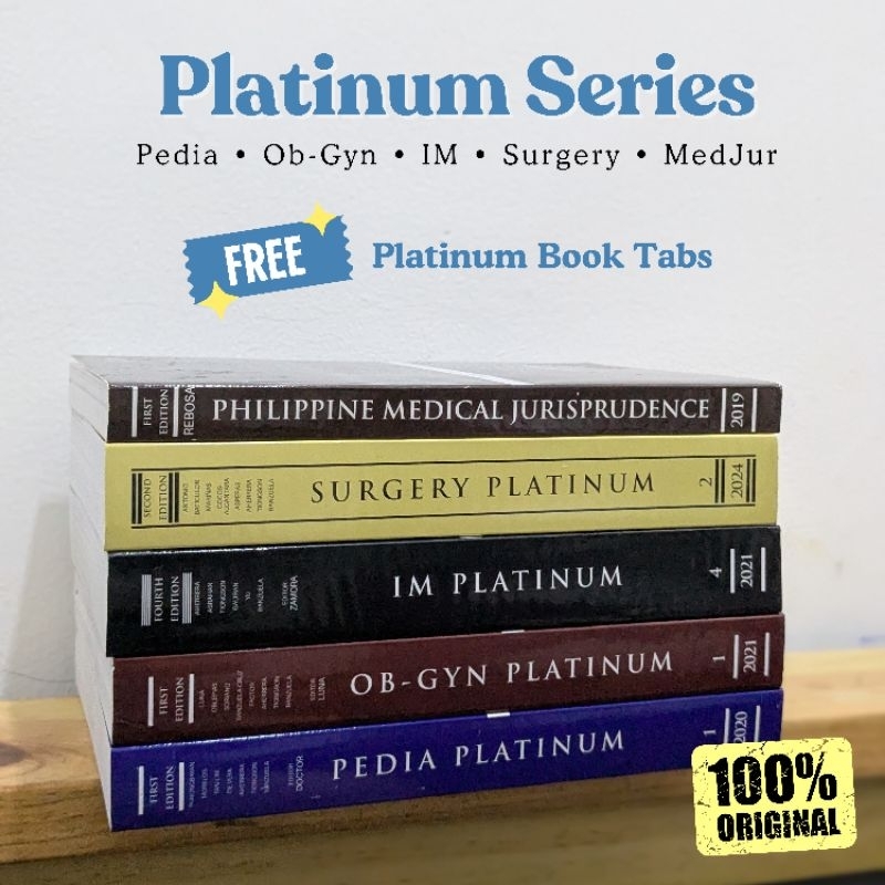 PLATINUM SERIES | OB-Gyn platinum, Surgery Platinum, Pedia Platinum, IM ...
