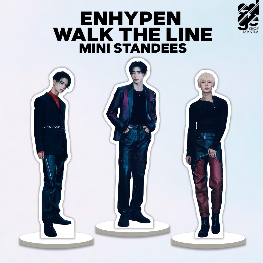 ENHYPEN World Tour 'Walk the Line' in Bulacan 2025 Mini Standee | Ni-ki ...