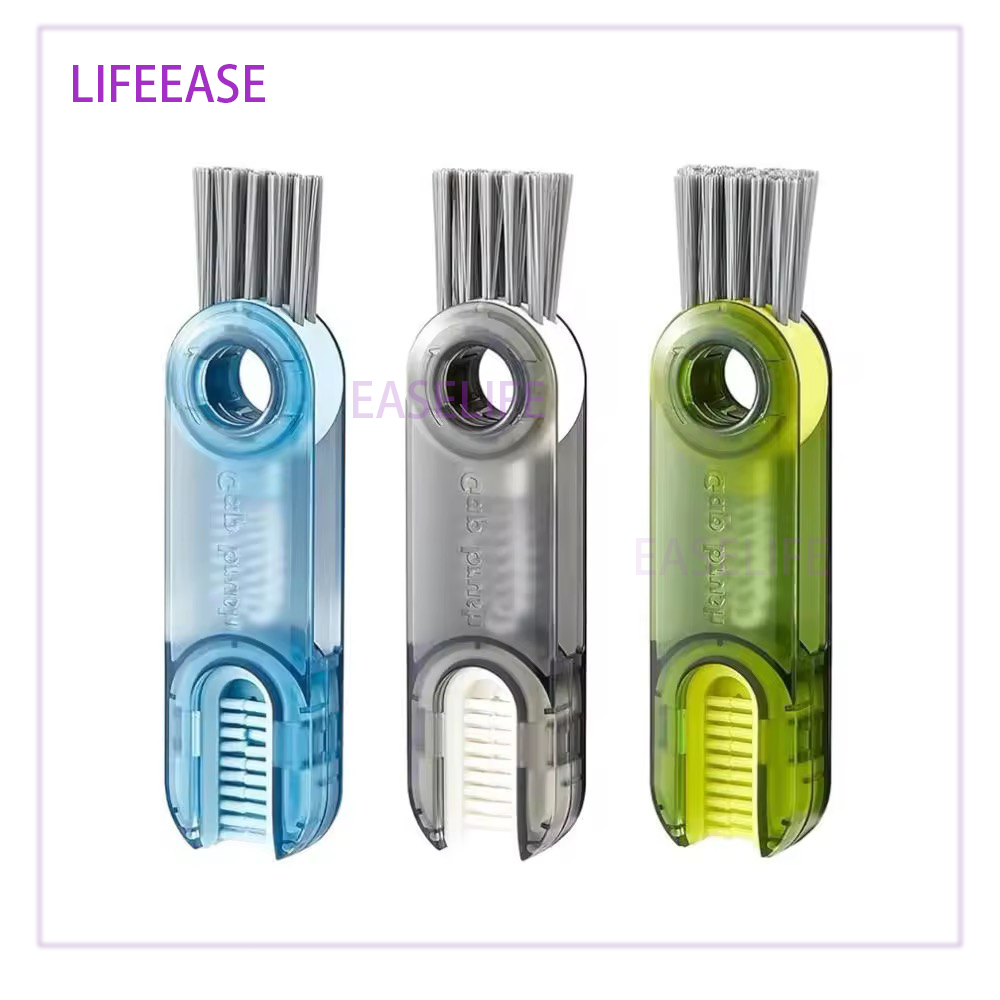 3-in-1 U-shaped Cup Rim Cleaning Brush Multifunctional Mini Groove Gap ...