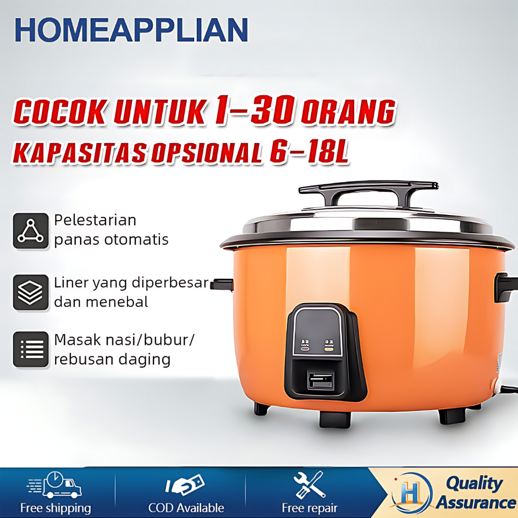 JF 1.5-23L Multifunctional Large Capacity Rice Cooker for Home Kitchen ...