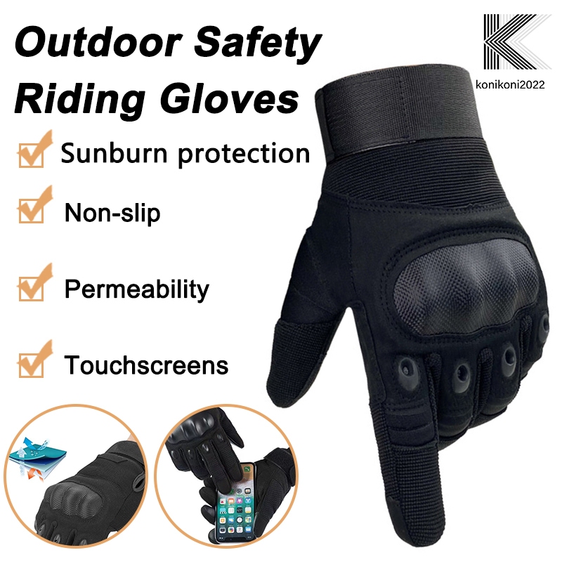 Motorcycle Gloves Breathable Riding Gloves Motor Cycle Gloves Full ...