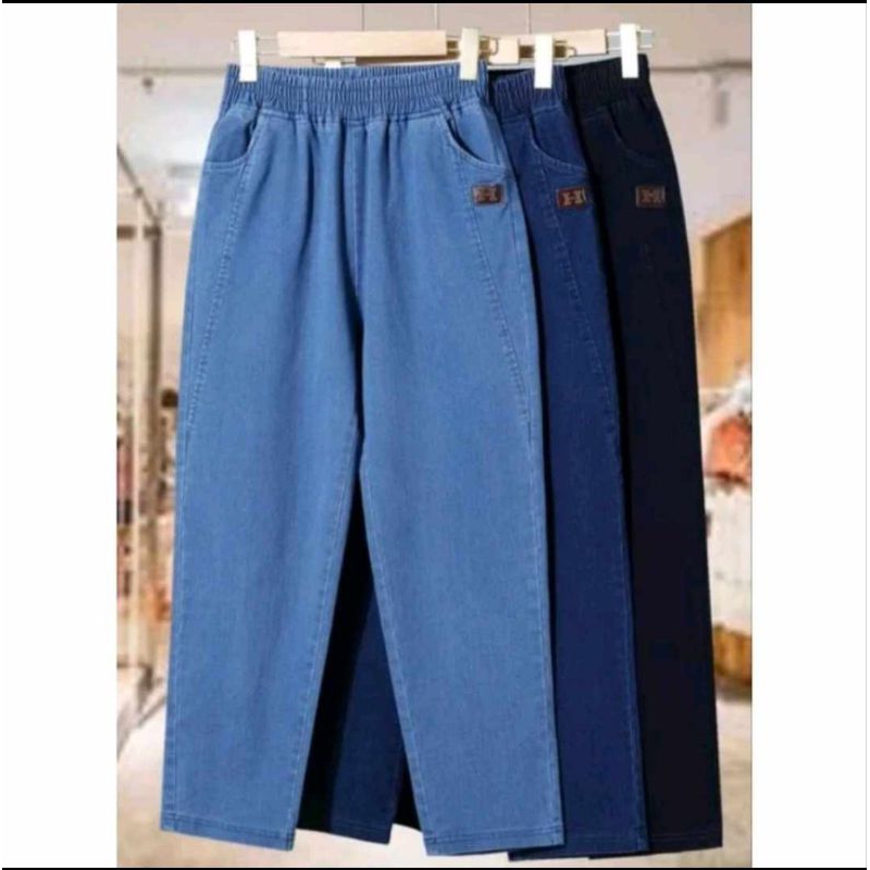 New Women Stretchy/Garterized High Denim Plus Size COD | Shopee Philippines