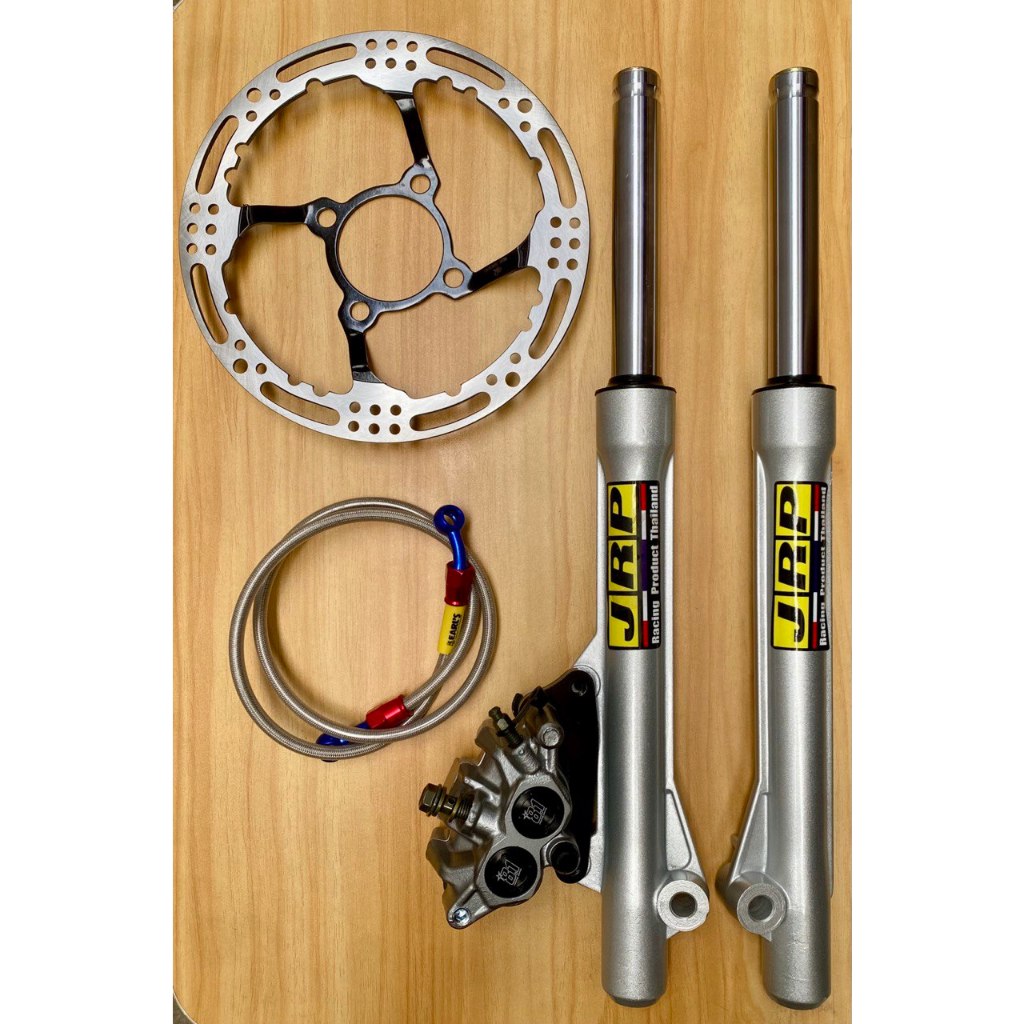 WAVE100,125 LIGHTEN FRONT SHOCK ASSY TELESCOPIC WITH FREE HOLOGRAPHIC ...
