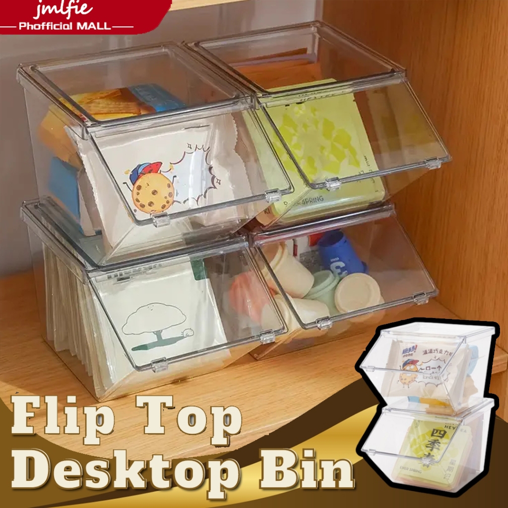 Home Hair Accessory Candy Storage Box Stackable Organizer Container for ...