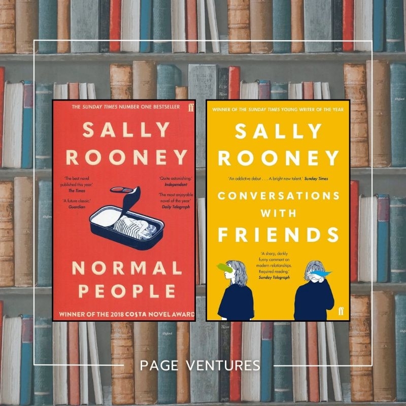 Normal People and Conversations with Friends by Sally Rooney | Shopee ...