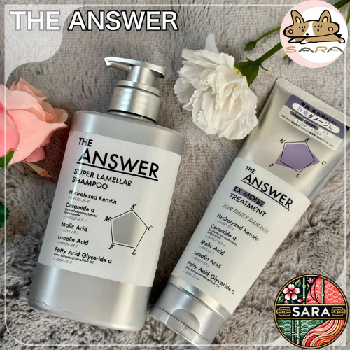 Kao THE ANSWER Super Lamella Shampoo 400ml Bergamot & Daphne Scent ...