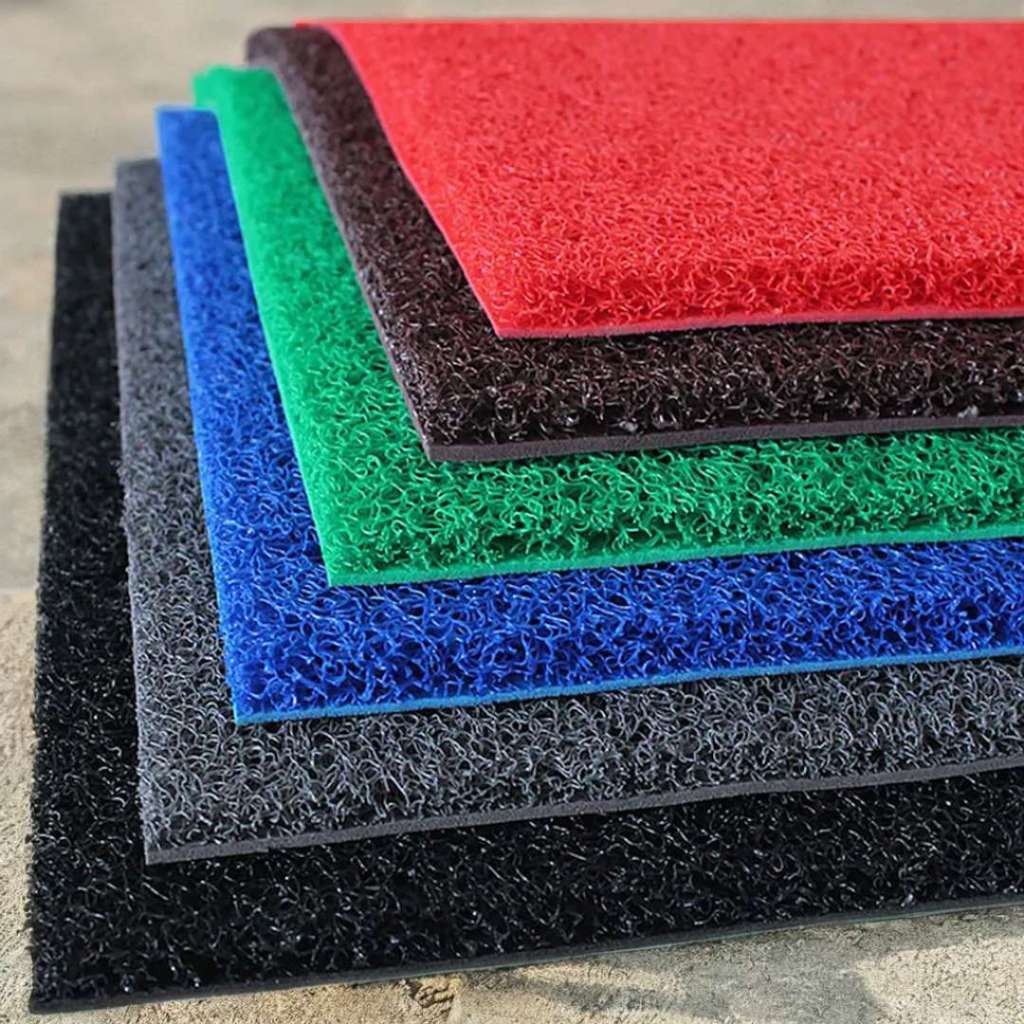 10mm PVC Coil Mat Anti SLip Rubber Soft Matting Carpet Flooring Doormat ...
