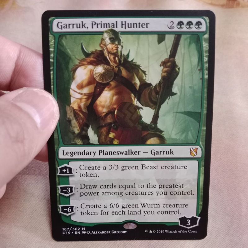 Magic: the Gathering - Garruk, Primal Hunter - Garruk, Cacciatore Primitivo - Commander (2019 Edition