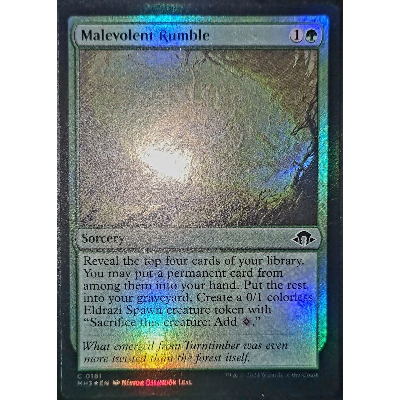 MTG Malevolent Rumble MH3 (Foil/Nonfoil) | Shopee Philippines