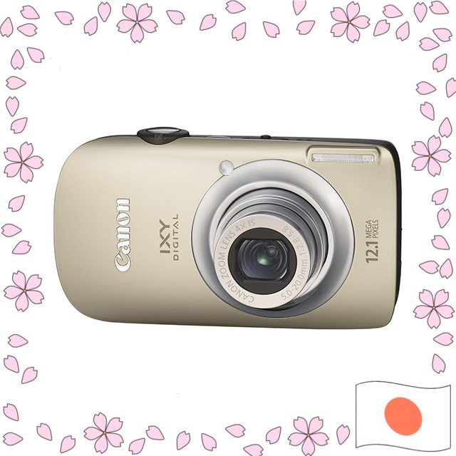 Canon Digital Camera IXY DIGITAL 510 IS Gold IXYD510IS(GL) USED