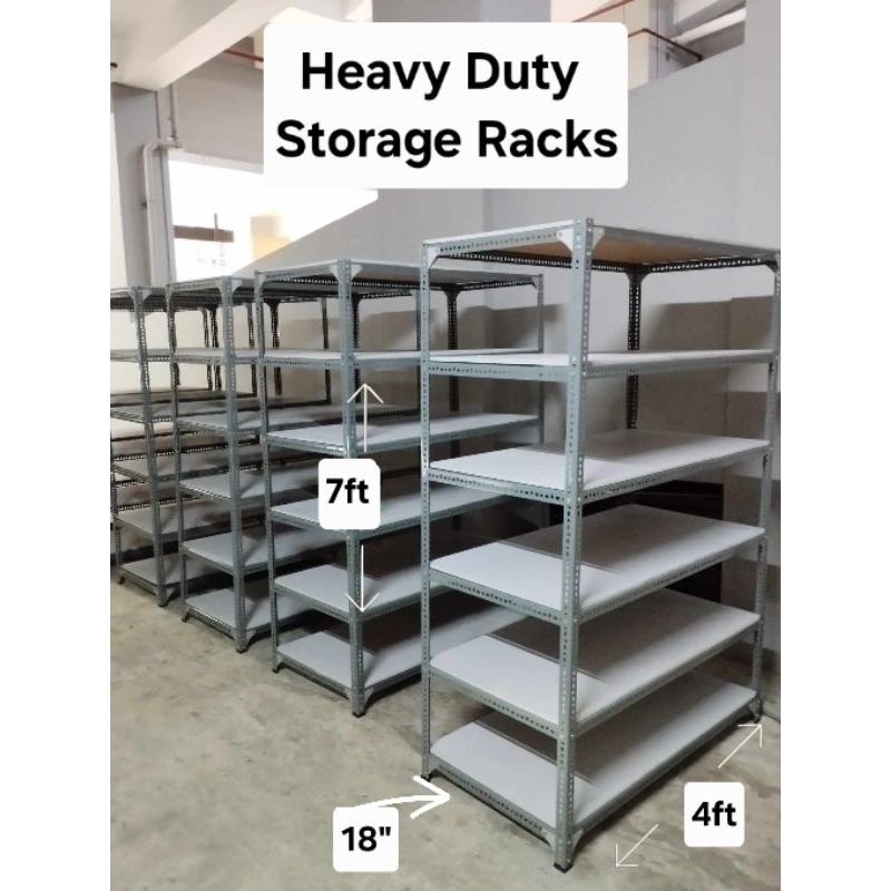 Storage Racks - 7ft x 4ft x 18
