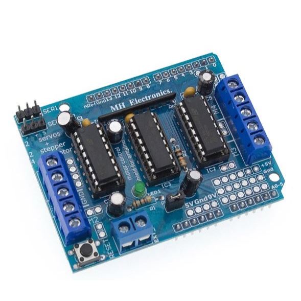 L293D Motor Drive Shield dual for arduino, Motor drive expansion board ...