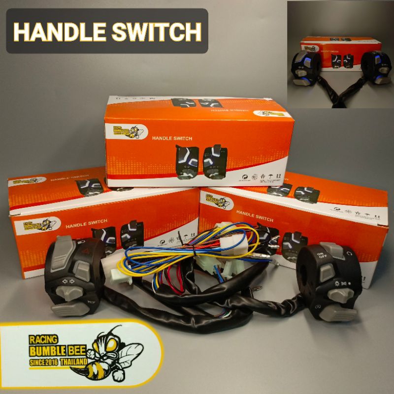 RACING BUMBLE BEE UNIVERSAL HANDLE SWITCH | BLUE LIGHT | MADE IN ...
