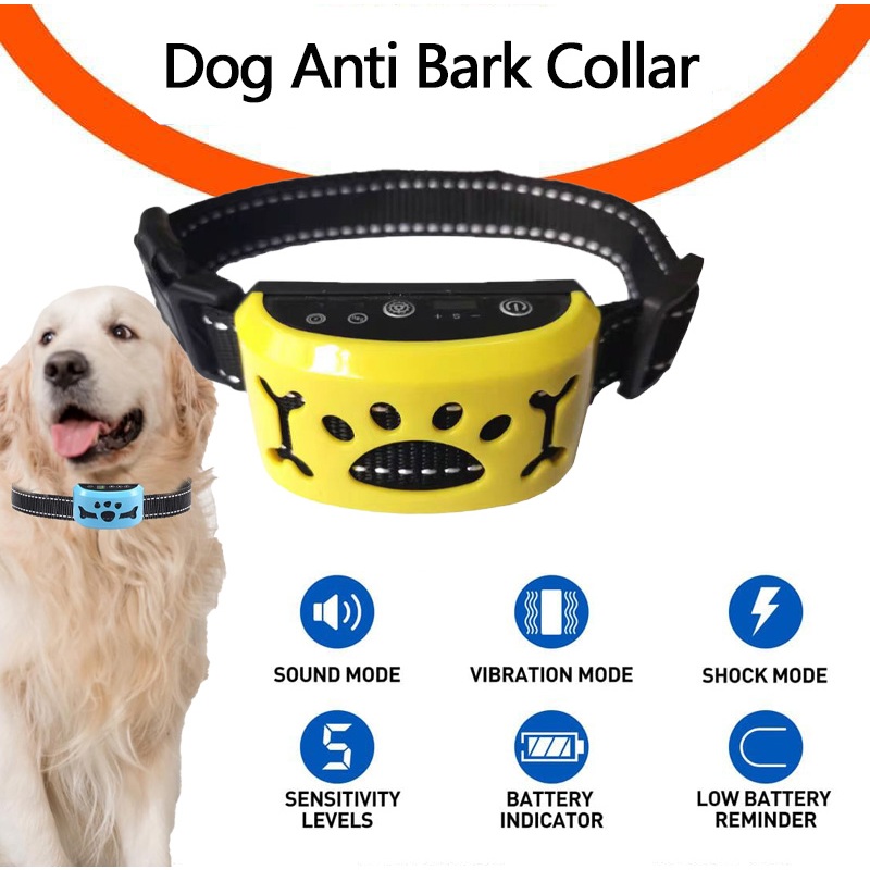 Shock Collar Anti Bark Collar For Puppy Dog Collar Anti Barking