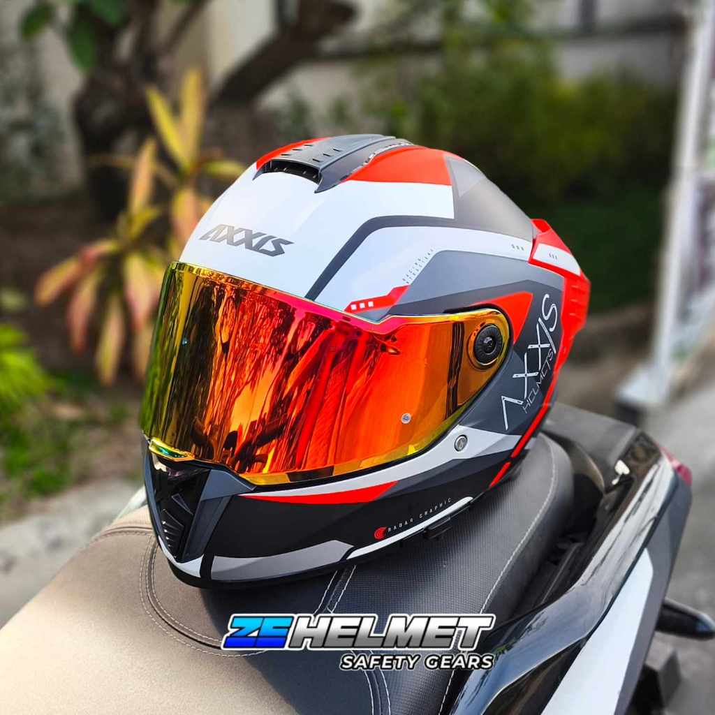 AXXIS HAWK V2 RADAR - FULL FACE | Shopee Philippines