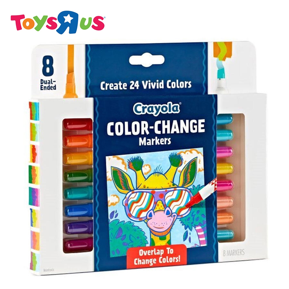 Crayola Color-Change 8ct Doodle Markers | Shopee Philippines