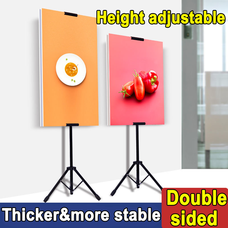 Poster Banner Tripod Stand Double-Sided Display Stand Sign Holder X Banner  l Roll Up Banner