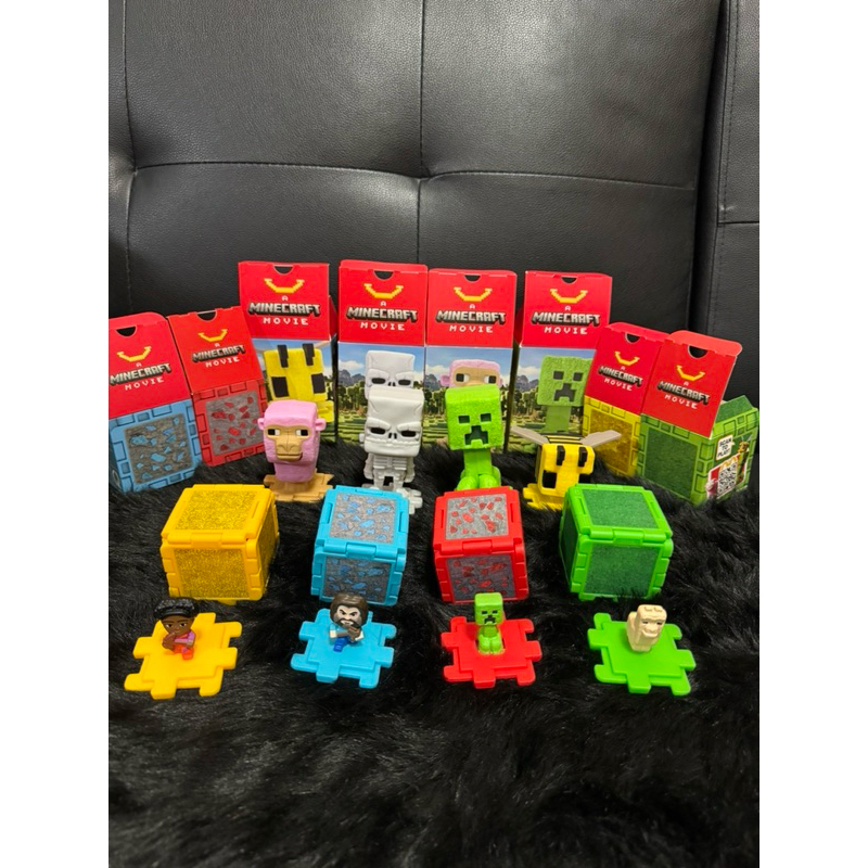A Minecraft Movie McDonalds Happy / Adult Meal Toys 2025 Shopee