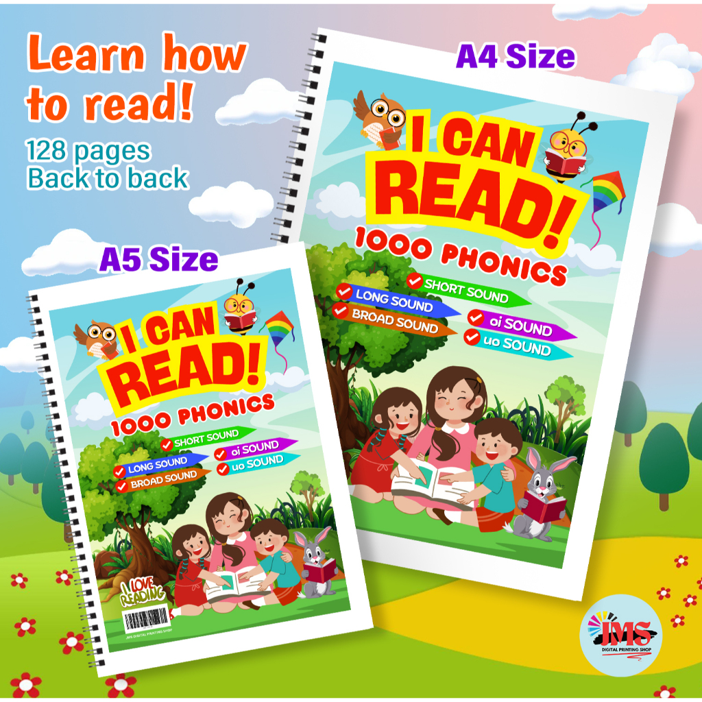 1000 Phonics Book for Kids - CVC Words - Reading Practice for Beginners