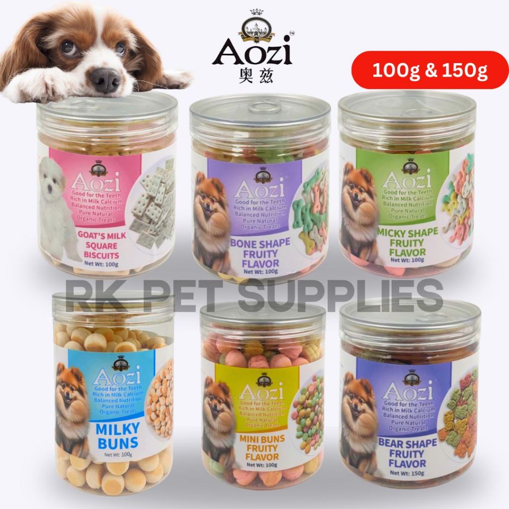 100g 150g Aozi Dog Snack Treats All Stages Adult Puppy Pet Food ...