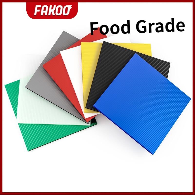 12x24 inches COD Cut-size CORRUGATED Plastic Blue 3mm （Food Grade ...