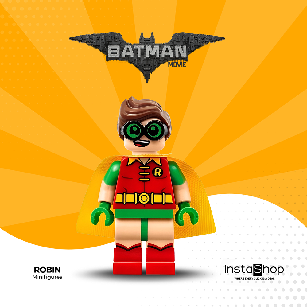 ISO DC Robin Batman Movie Minifigures Building Block Toys | Shopee ...