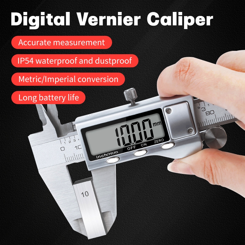 【COD】Stainless Steel High Accuracy Electronic LCD Digital Display Slide ...