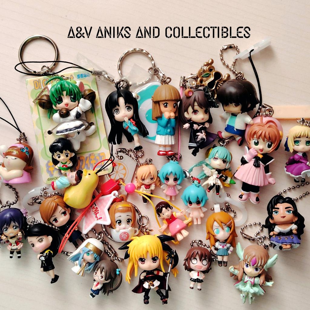 [ AUTHENTIC ] Assorted Anime_Mascot Figure Keychains / Danglers_24 ...