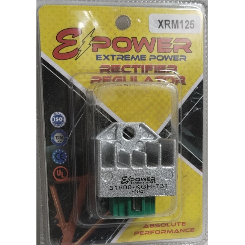 XRM 125 Regulator Rectifier Epower | Shopee Philippines