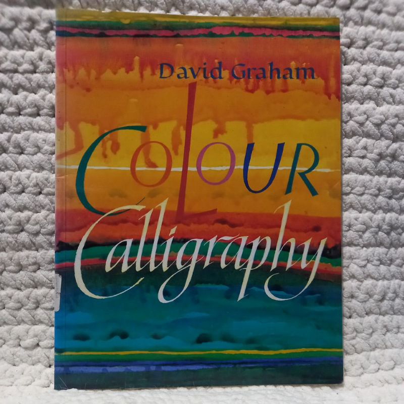 Colour Calligraphy by David Graham Art writing lettering | Shopee ...