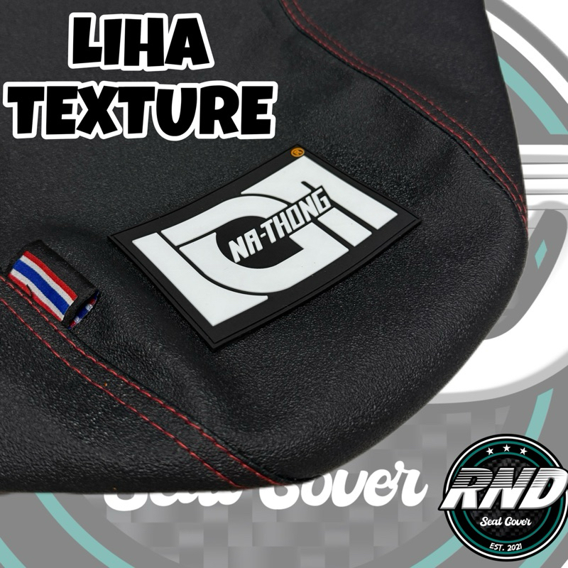 Liha texture rubber logo seatcover with tahi | Shopee Philippines