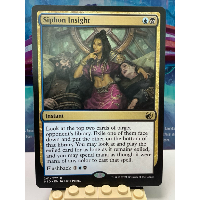 MTG - Siphon Insight (Innistrad: Midnight Hunt / OTJ: Breaking News ...