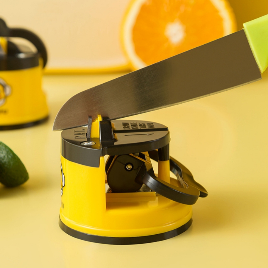 Knife Sharpener Little Yellow Duck Suction Cup Knife Sharpener Kitch ...