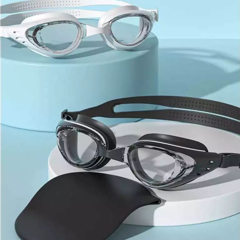 Swimming Goggles Portable High-Definition Anti Fog Waterproof Unisex ...