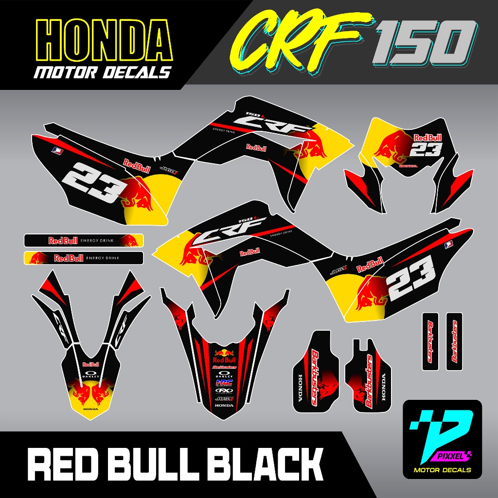 Honda CRF 150 Full Body Sticker Decals BATCH 2 | Shopee Philippines