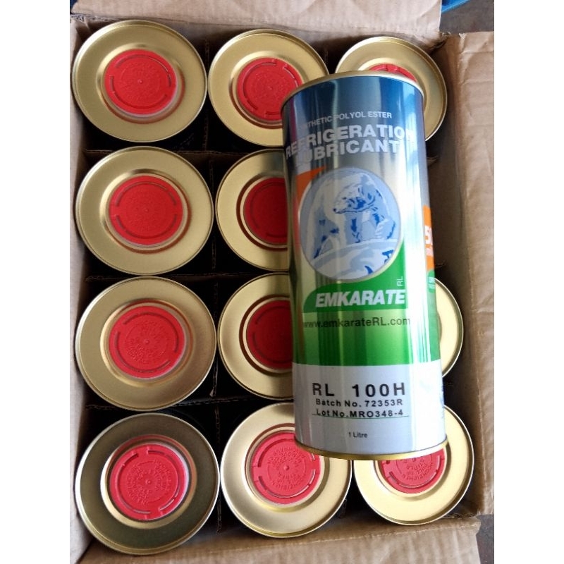 Emkarate Refrigeration Lubricant 1L| RL32H | RL68H | RL100H ...