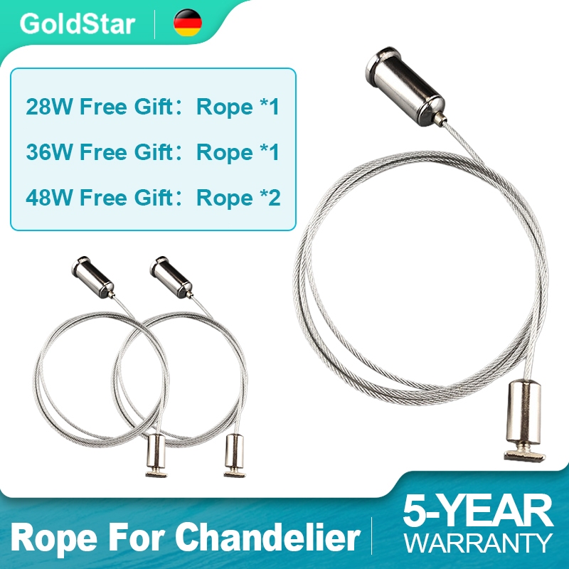 Gold Star Rope For Led Linear Light Chandelier Ceiling Light ...