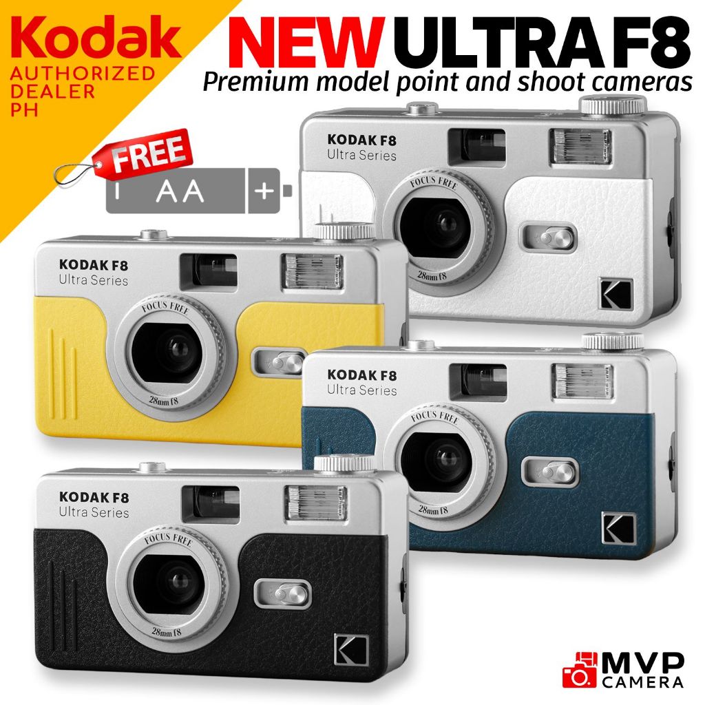 [CAMERA ONLY] KODAK NEW ULTRA F8 Reusable Fullframe 35mm 135 Negative ...