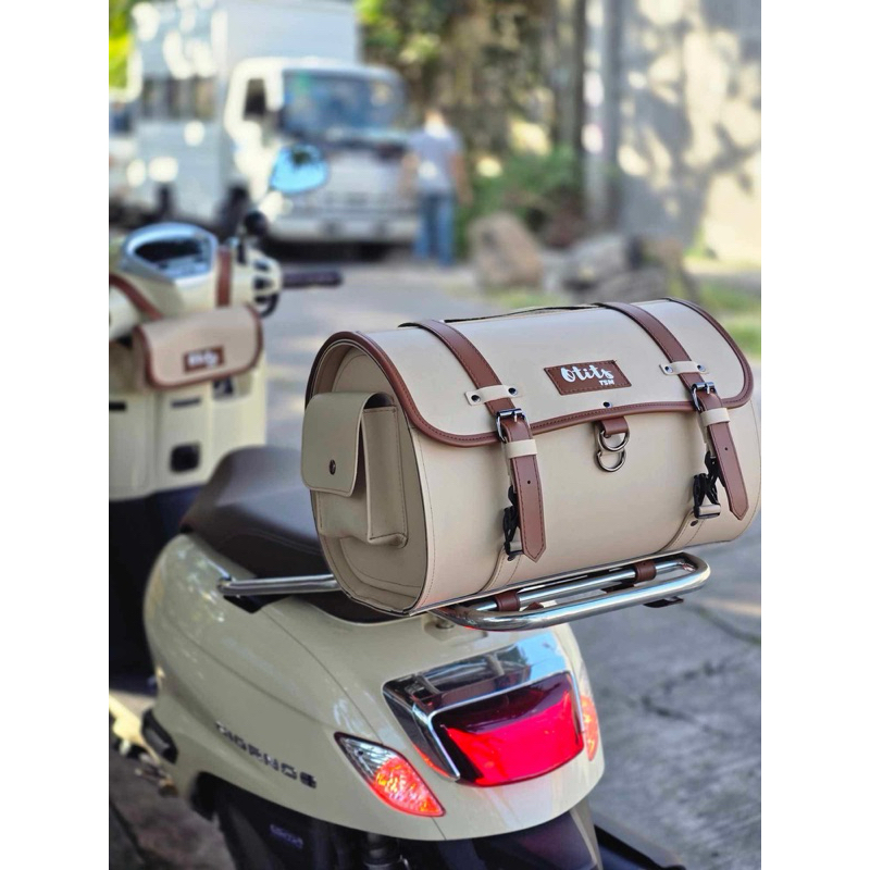Giorno TSMbag L 16”xW10”xH10” Beige body/ Choco | Shopee Philippines