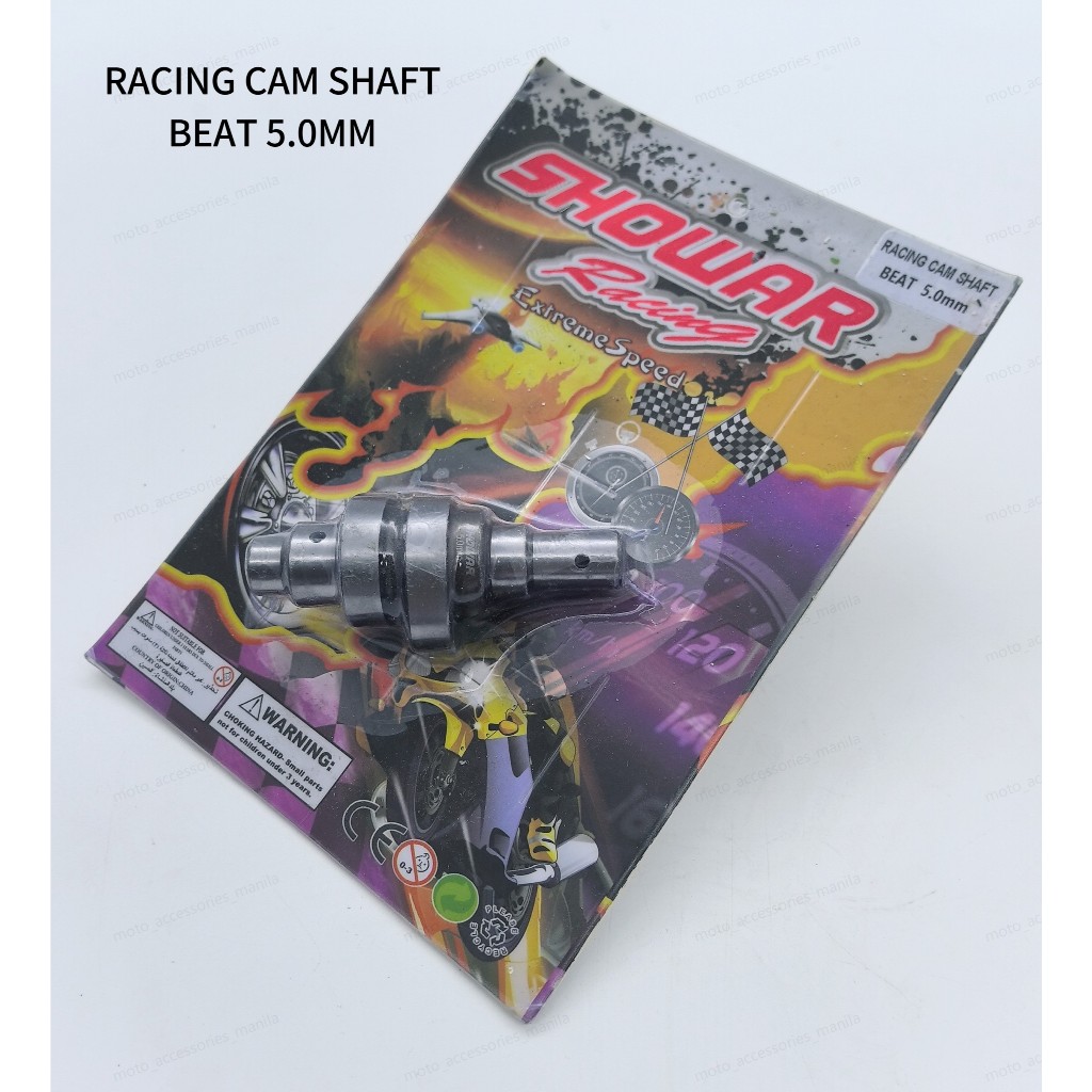 SHOWAR RACING CAMSHAFT CAMS BEAT/BEAT FI/CLICK125/150/PCX150/LC135 ...