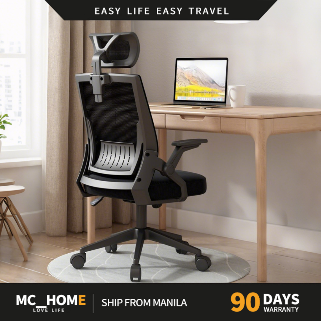 MC&HOME Ergonomic Office Chair Breathable Mesh Office Chair Adjustable ...