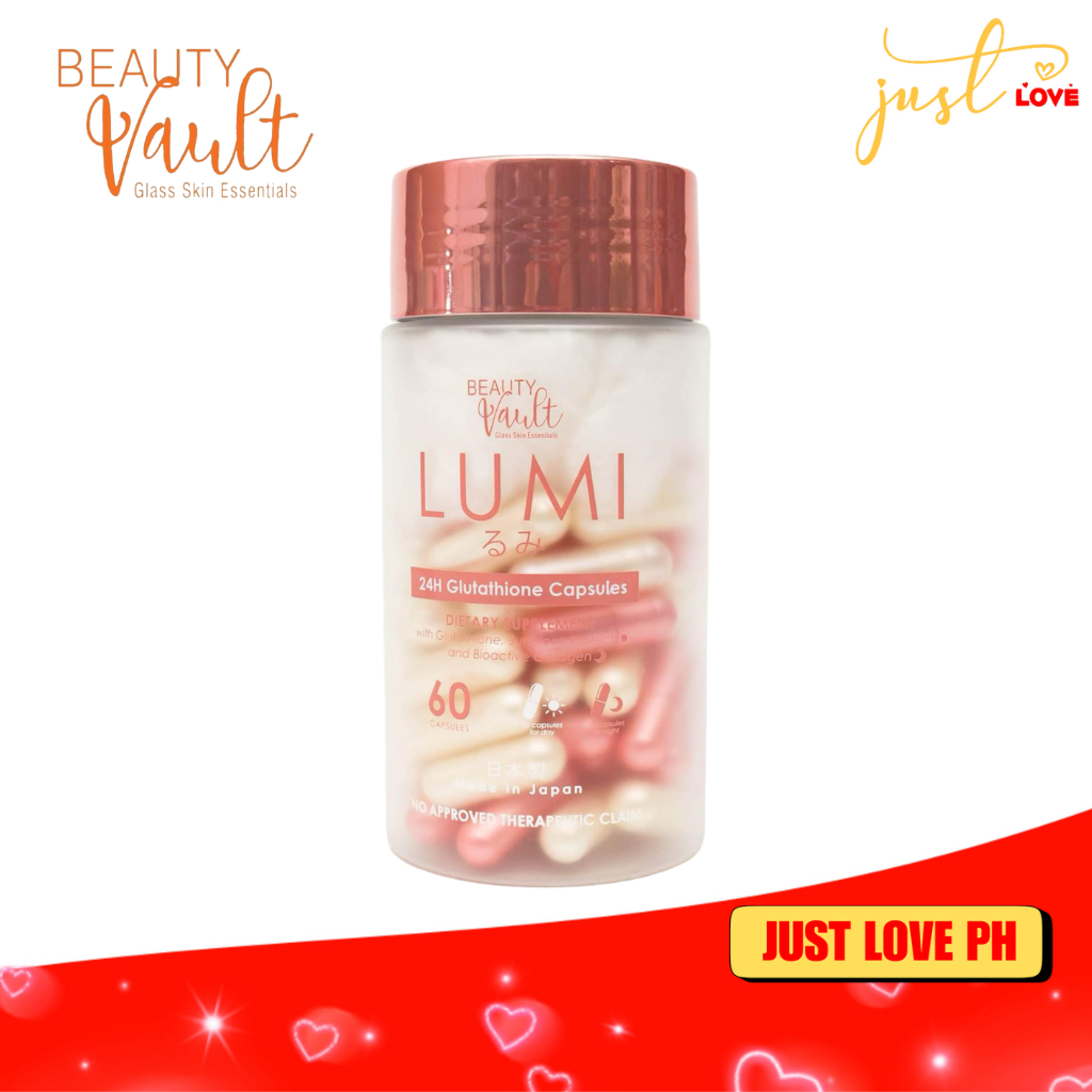 lumi glutathione philippines Beauty Vault Lumi Day Glutathione and Collagen with Vitamins C and E Food  Supplement