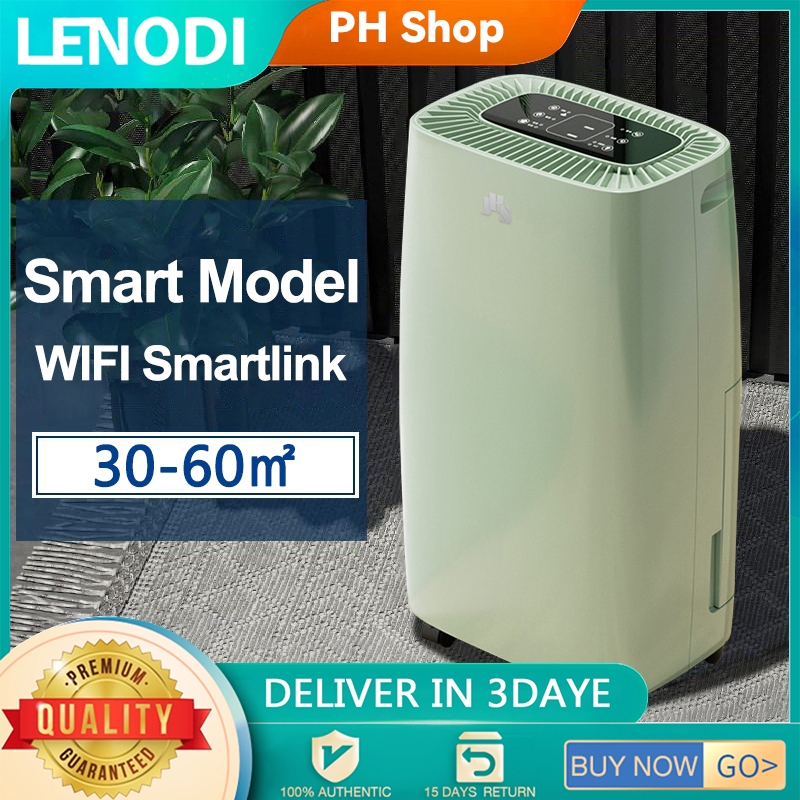 LENODI Dehumidifier 12L household intelligent remote control silent ...
