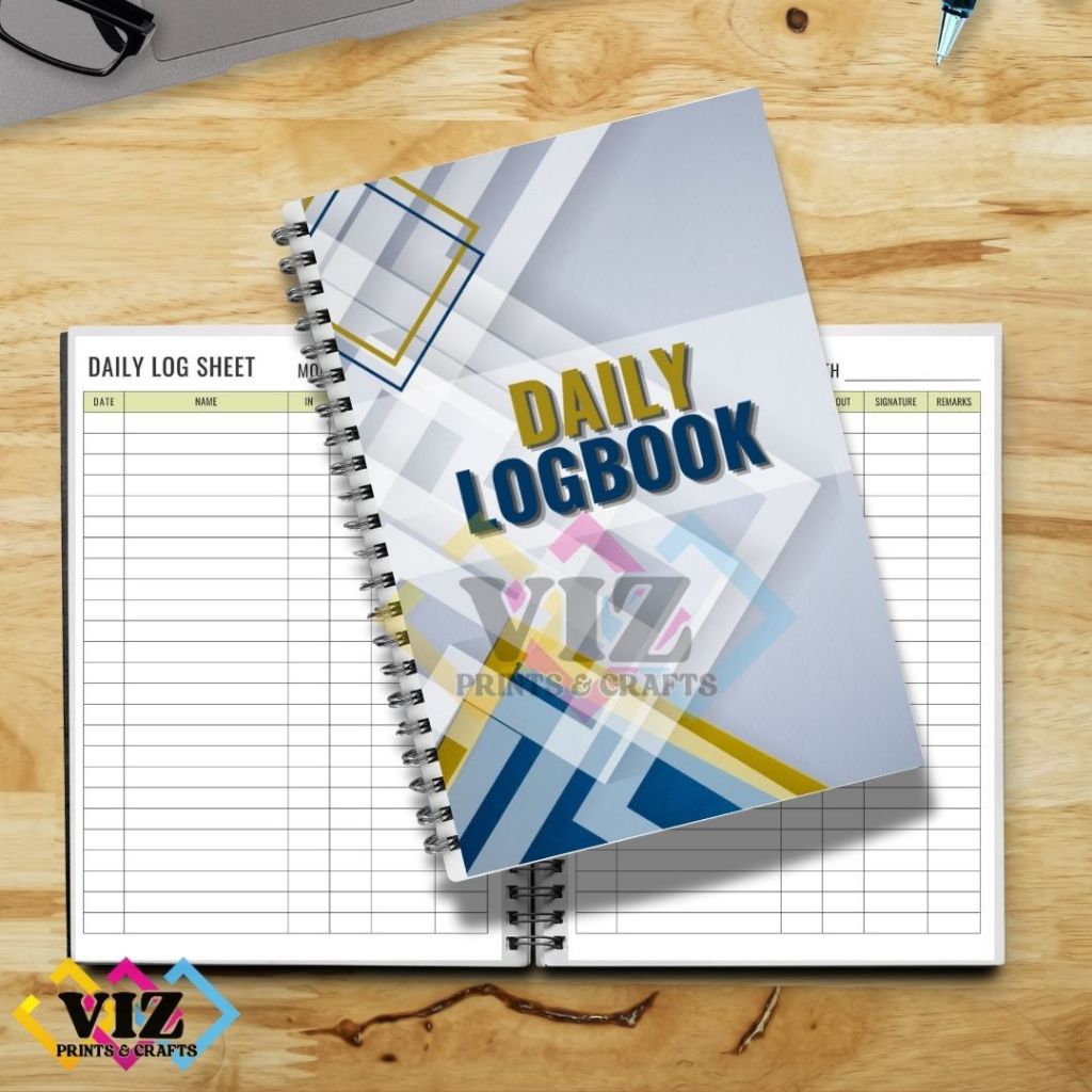 Daily Record Book / Log Book / Journal / Tracker / Notebook | Shopee ...